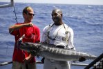 Happy anglers with wahoo Happy anglers with wahoo