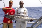 Happy anglers with wahoo Happy anglers with wahoo