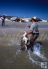 Texas game warden checking fish Texas game warden checking fish