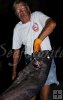 Angler with oilfish Angler with oilfish