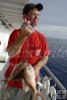 Stringer of porgies Stringer of porgies