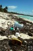 Marine trash, tropical setting Marine trash, tropical setting