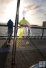 Pier jig at sunset Pier jig at sunset